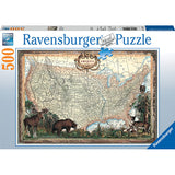 Old Fashioned American 500 pc Puzzle