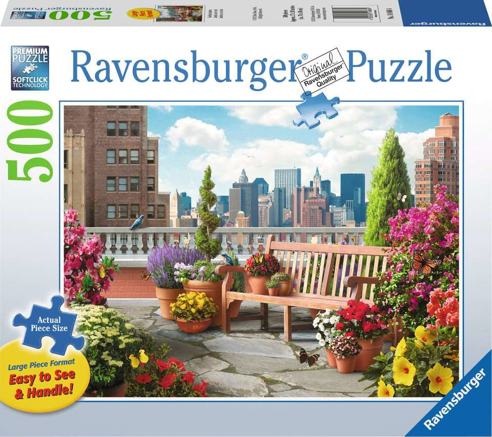 Rooftop Garden Puzzle 500 pc
