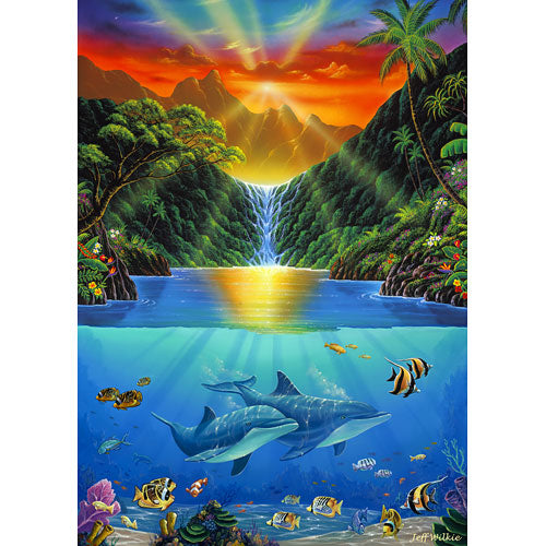 sunset glory 500 pc puzzle