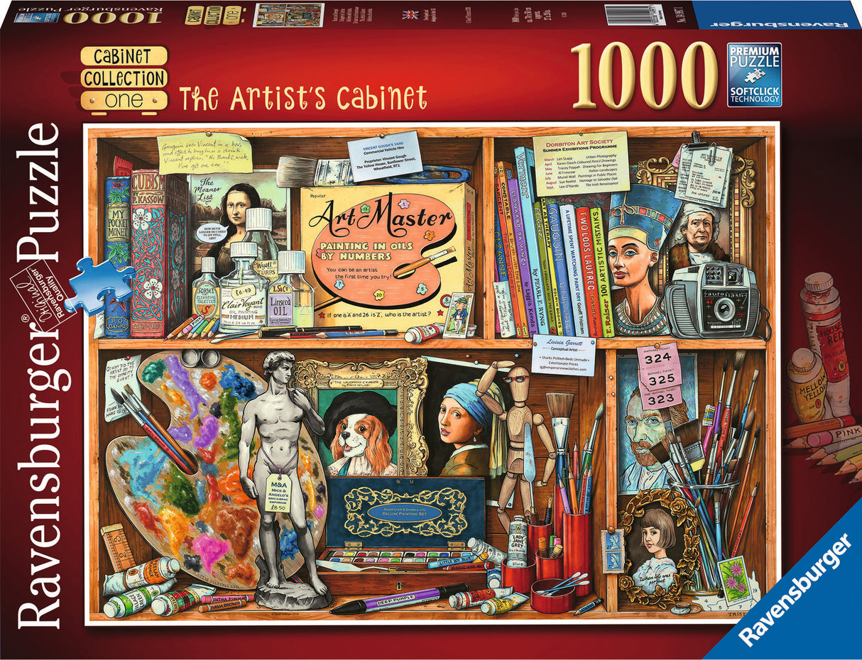 Artist's Cabinet (1000 pc Puzzle)