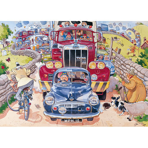 WASGIJ! Sunday Drive Puzzle 1000pcs