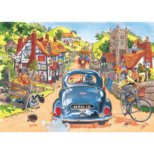 WASGIJ! Sunday Drive Puzzle 1000pcs
