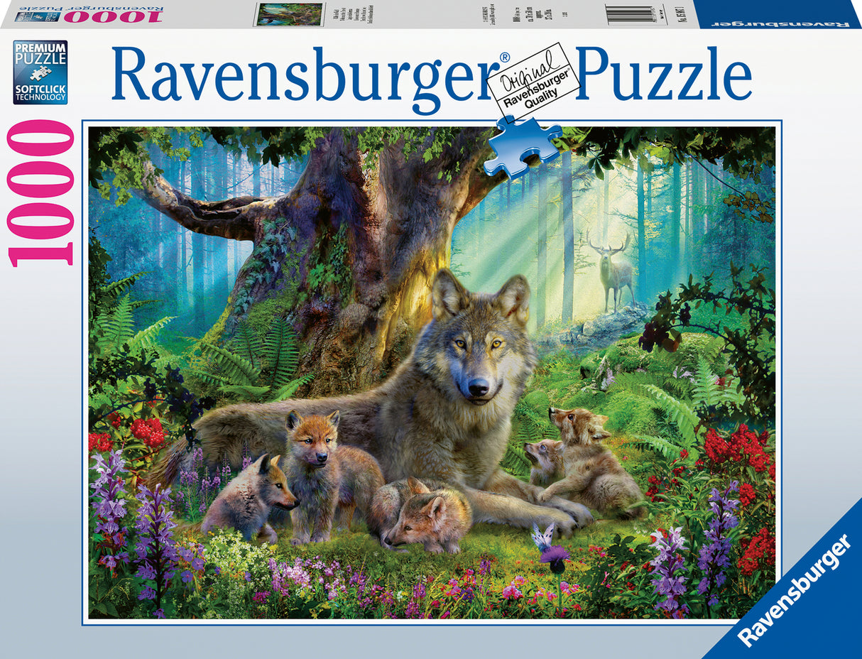 Wolves In The Forest 1000Pc