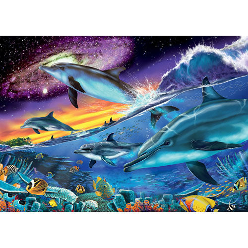 Splendid Dolphins 1000pc Puzzle
