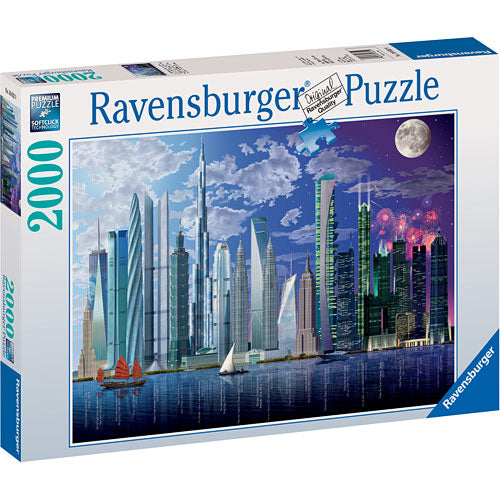 World's Highest Buildings Puzzle 2000 pcs