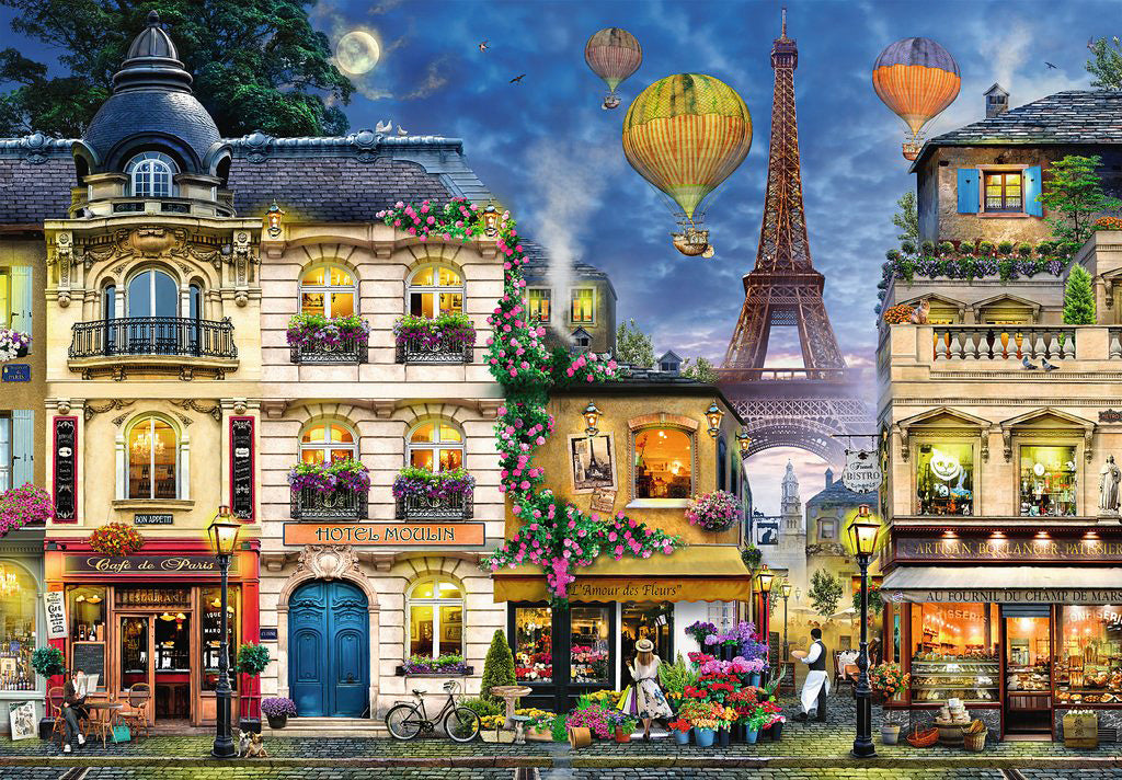 Evening Walk in Paris