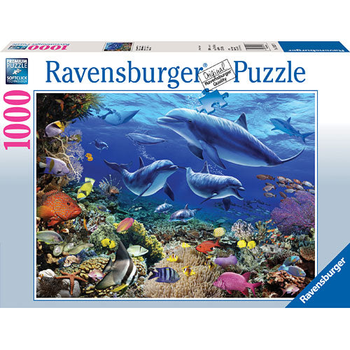Family of Dolphins Puzzle 1000 pcs