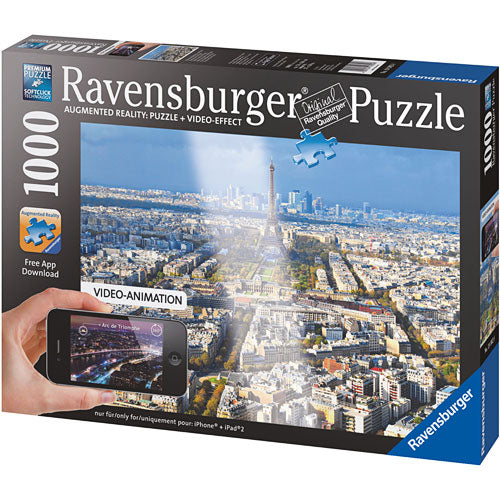 Over Rooftops of Paris 1000pc Puzzle