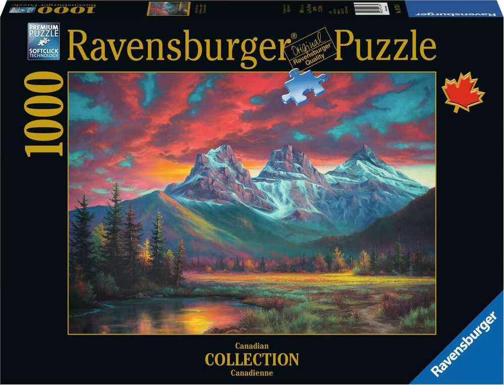 Alberta's Three Sisters (1000 pc Puzzle)