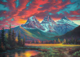 Alberta's Three Sisters (1000 pc Puzzle)