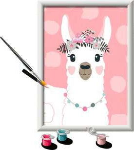 Ravensburger CreArt No Drama Llama Color by Numbers Kit