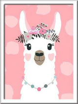 Ravensburger CreArt No Drama Llama Color by Numbers Kit