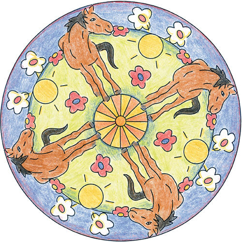 Mandala Wonderful Horses