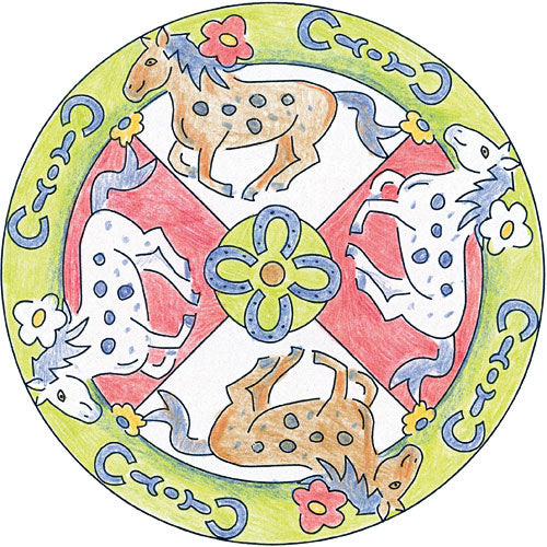 Mandala Wonderful Horses