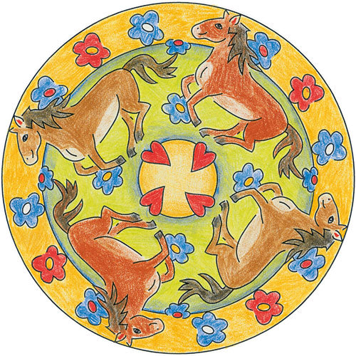 Mandala Wonderful Horses