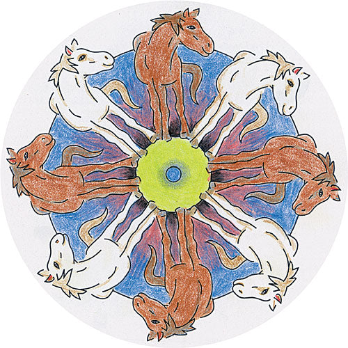 Mandala Wonderful Horses
