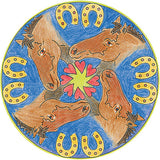 Mandala Wonderful Horses