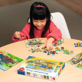 Children’s Jigsaw Puzzle Bauernhof und Baustelle - 24 Pieces Puzzle