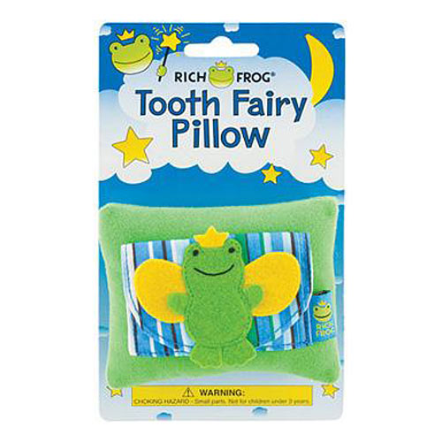 Tooth Fairy Pillow Frog
