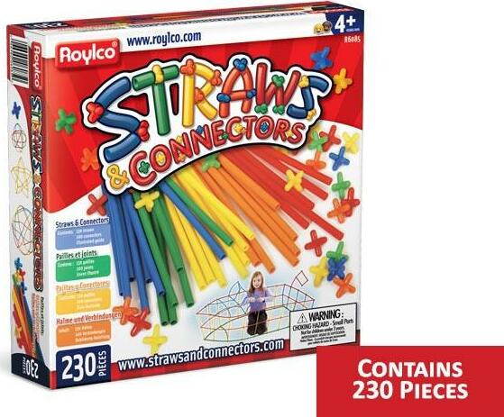 Straws & Connectors 230 PCS