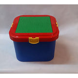 Romanoff: Storage Container with Building Plate for Lego & Bricktek