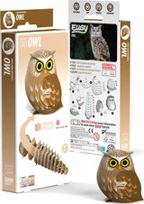 EUGY Owl 3D Puzzle