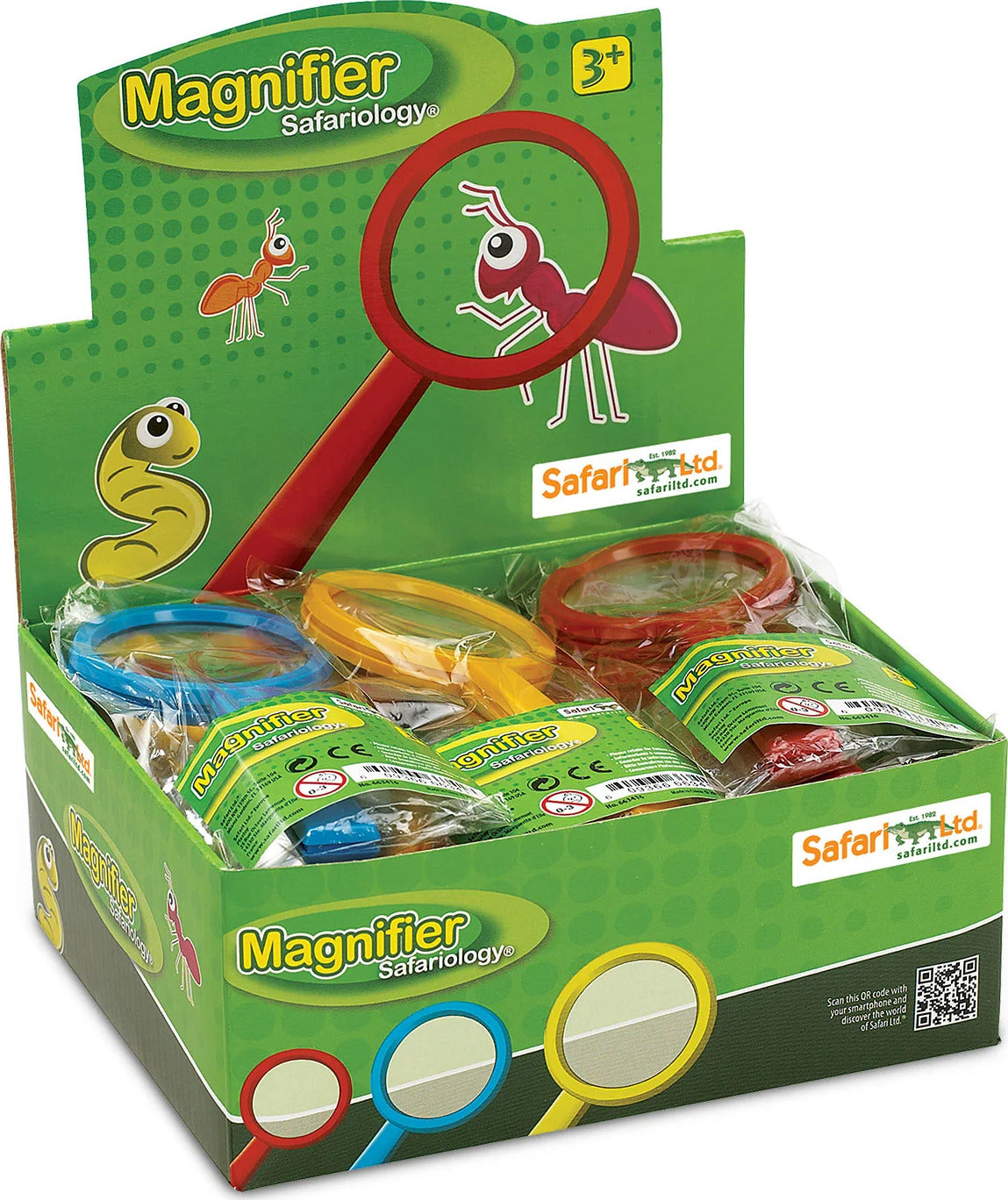 Magnifying Glass - 3x (assorted colors)