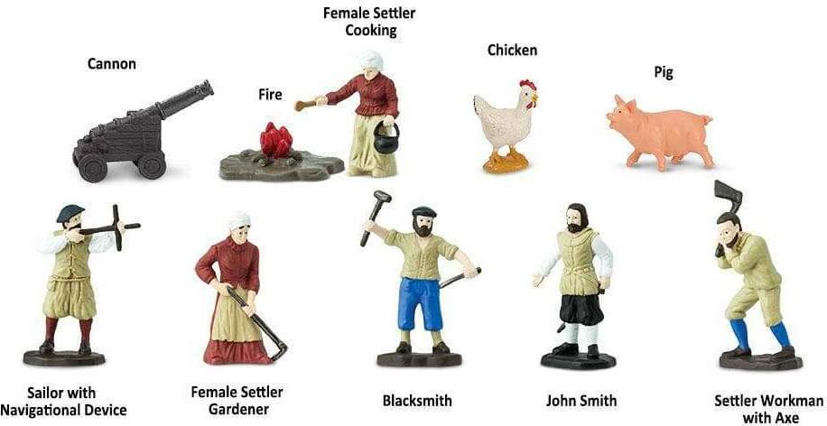 Toob Jamestown Settlers