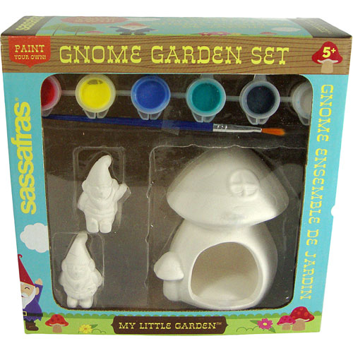 Paint Your Own Garden Set - Gnome Garden