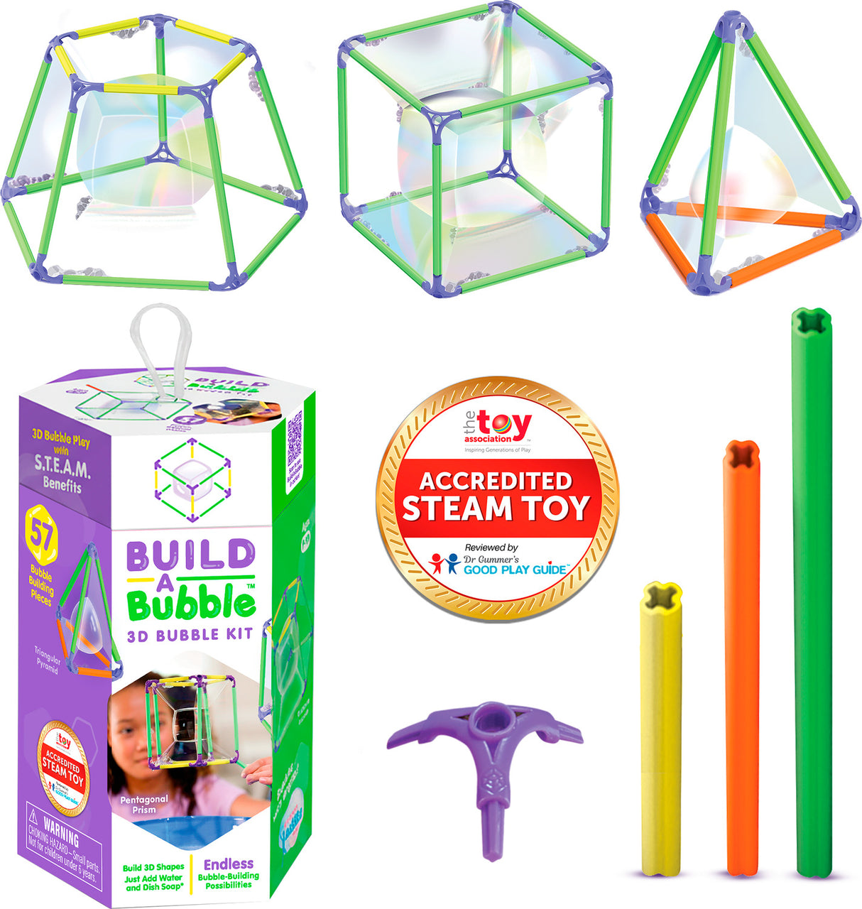 Build-A-Bubble 3D Bubble Kit