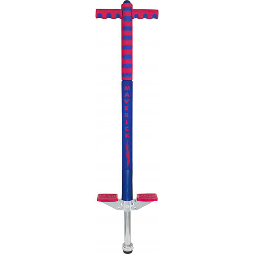 Maverick Pogo Stick Foam Covered - blue/red