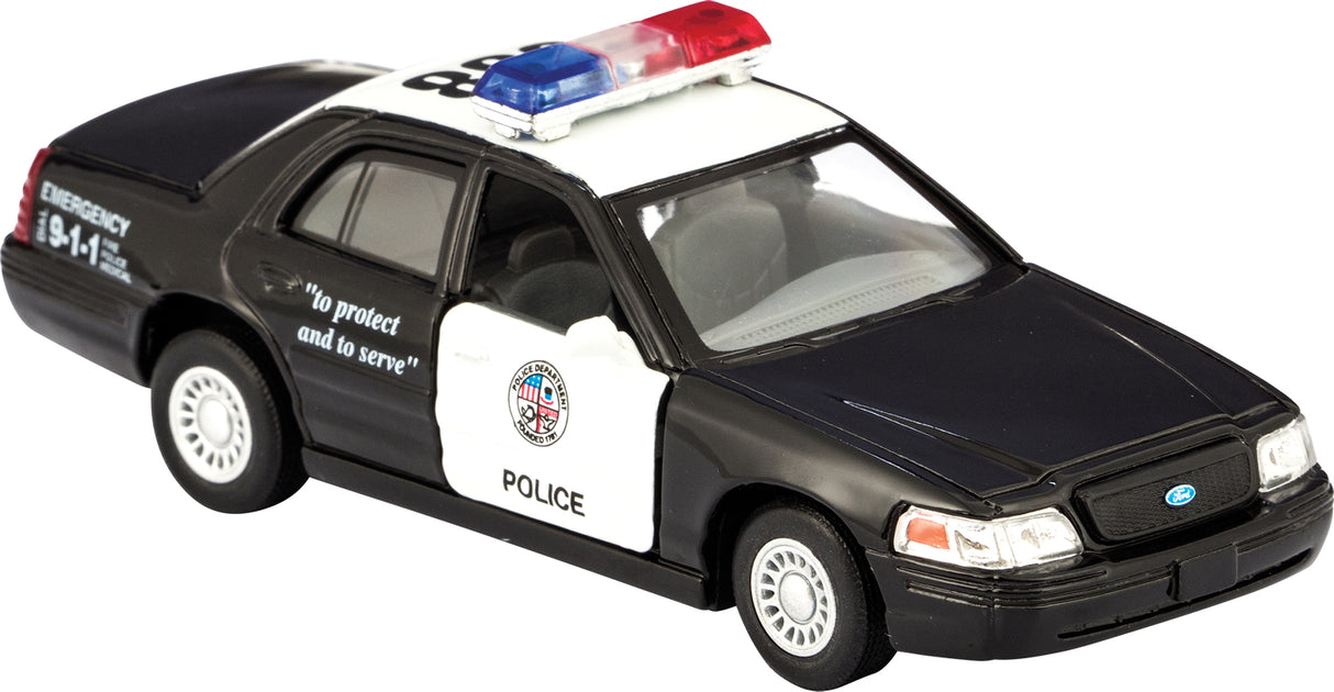Die Cast Police Pullback