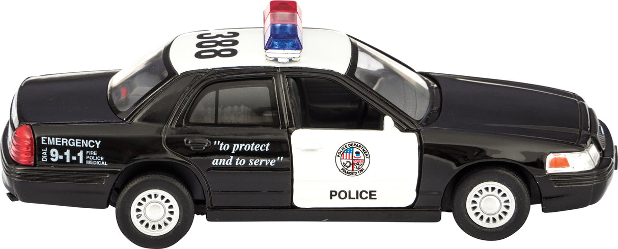 Die Cast Police Pullback