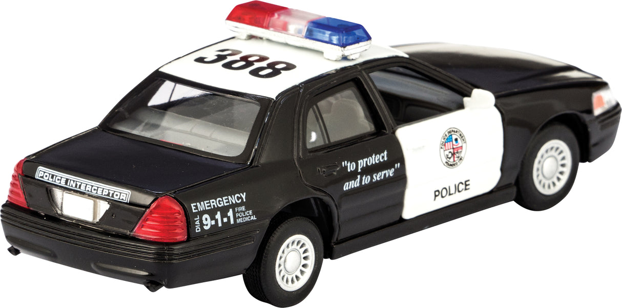 Die Cast Police Pullback