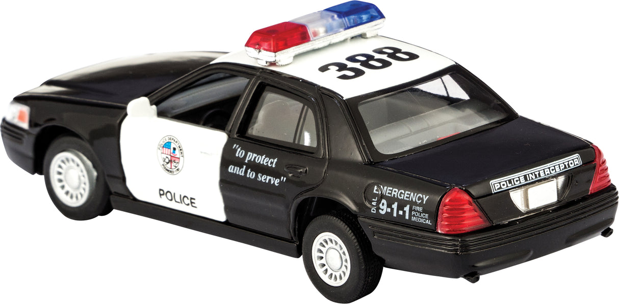 Die Cast Police Pullback