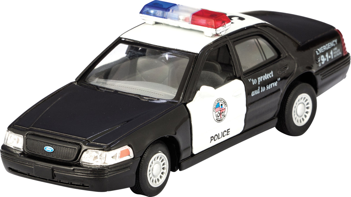 Die Cast Police Pullback