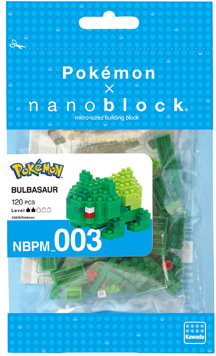 Nanoblock Bulbasaur - Pokemon