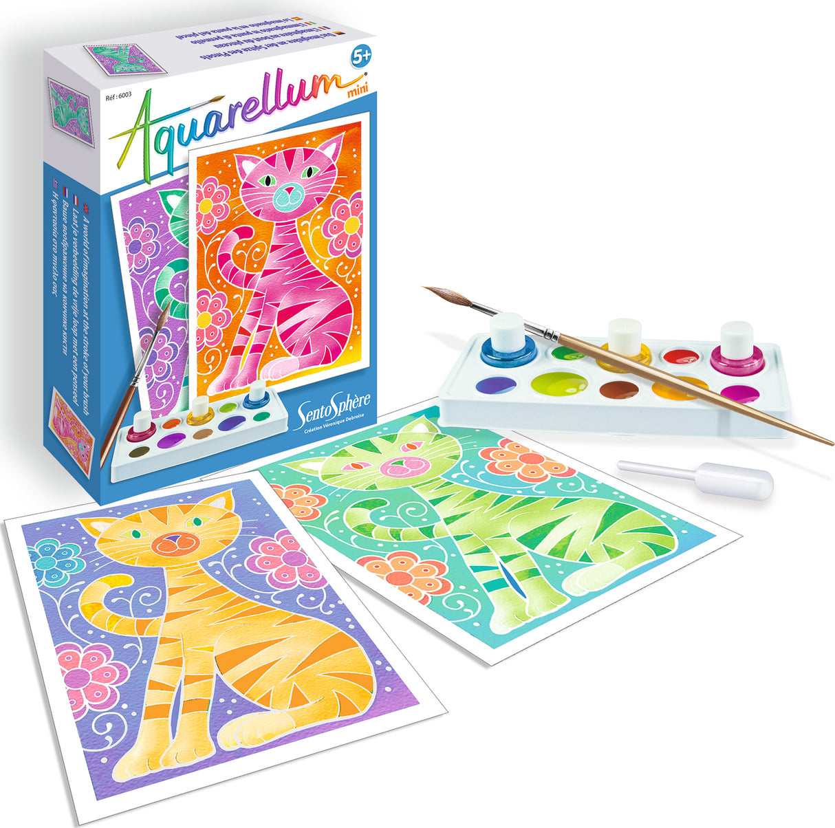 Aquarellum Mini - Cats