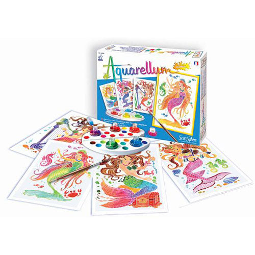 Artistics for Kids - Mermaids 664A (4 Ready to Paint Magic Pictures)