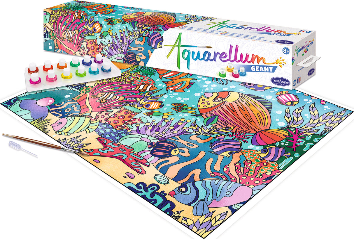 Aquarellum Poster - Coral Reefs