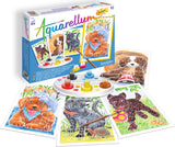 SentoSphere Aquarellum Junior - Sweet Dogs - Arts and Crafts Watercolor Paint Set