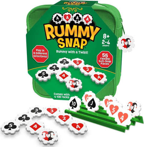 Rummy Snap Canvas Pouch