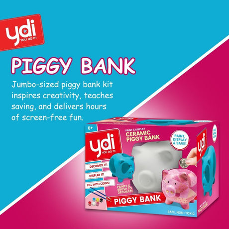 You Do It! (YDI) Piggy Bank Kit
