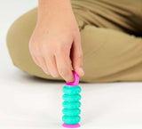 Krumples Plungy fidget toy  (Lime)