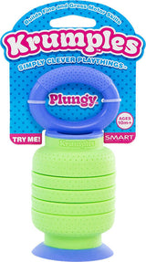 Krumples Plungy fidget toy  (Lime)