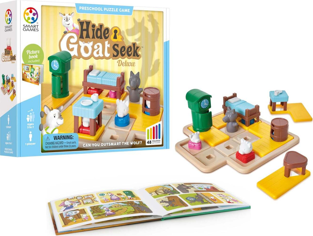 Hide & Goat Seek Logic Game