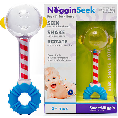 NogginSeek Peek & Seek Rattle