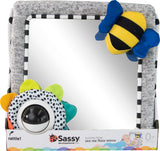 See Me Tummy Time Floor Mirror - Grey
