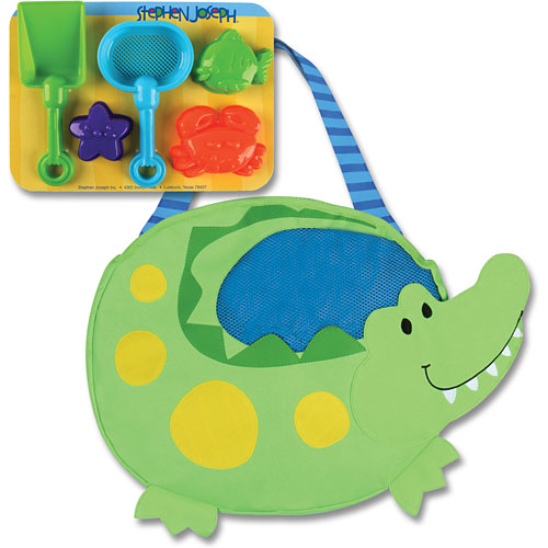 Beach Totes (W/Sand Toy Play Set) Alligator