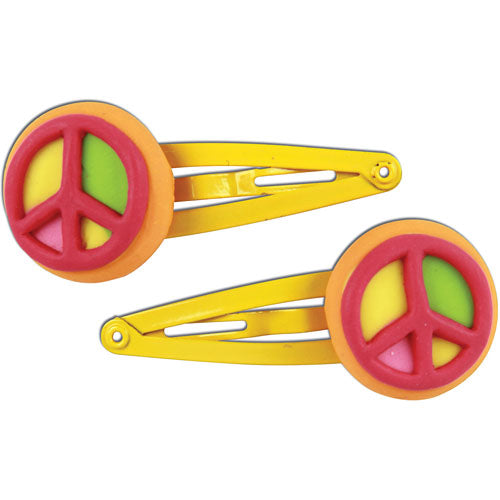 Hair Clips Peace